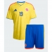 Camiseta Colombia Rafael Santos Borre #19 Primera Equipación Replica Mundial 2026 para niños mangas cortas (+ Pantalones cortos)